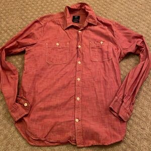 Red Denim Gap Shirt (M)